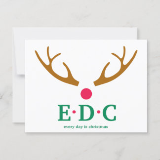 Elke Dag is Kerstmis Ansichtkaart Briefkaart