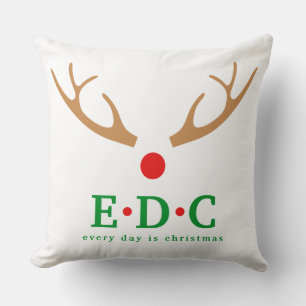 Elke Dag is Kerstmis Kussen
