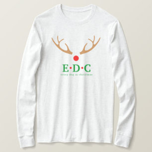 Elke dag is Kerstmis T-shirt