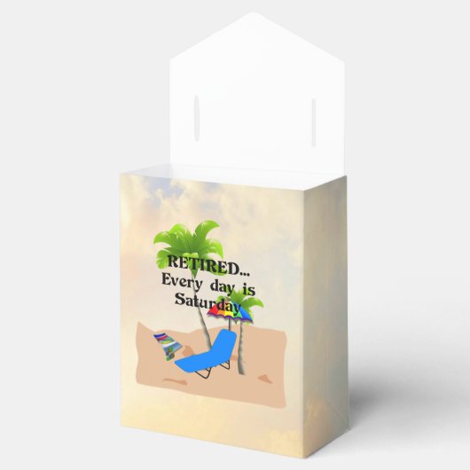 Elke dag is zaterdag. bedankdoosjes (Geopend)