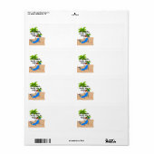 Elke dag is zaterdag. etiket (Full Sheet)