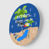 Elke dag is zaterdag. grote klok (Hoek)