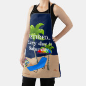 Elke dag is zaterdag. schort (Insitu)