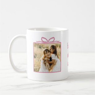 Elke Dag Met Jou Roze Geschenkdoos Twee Foto's Mok