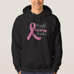 Elke dag mis ik mijn oma Breast Cancer Hoodie