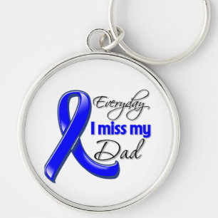 Elke dag mis ik mijn vader Colon Cancer Sleutelhanger