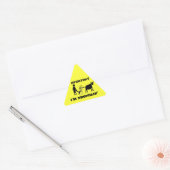 Elke dag schep ik driehoek sticker (Envelop)