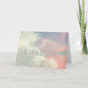 Elke dag Sky Wenskaart aanmoedigen Kaart