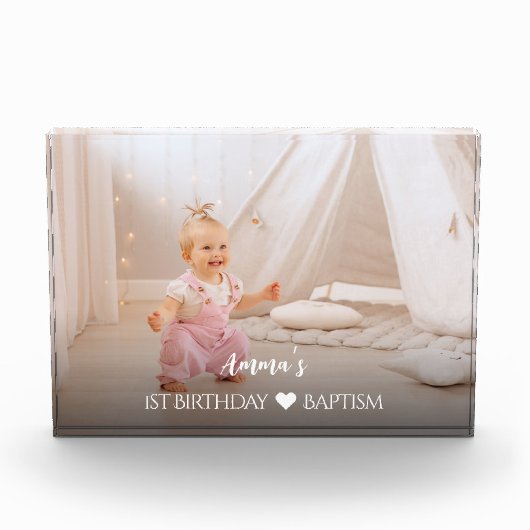 Elke evenement Maak je eigen aandenken Aangepaste Fotoblokken (Voorkant)