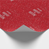 Elke feestdag ben ik Hustlin' Kerstmis Cadeaupapier (Hoek)