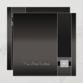 Elke gelegenheid Black Diamond Art Deco Kaart (Voorkant / Achterkant)