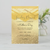 ELKE GELEGENHEID Gouden Folie Formele Evenementen  Folie Uitnodiging (Staand Voorkant)