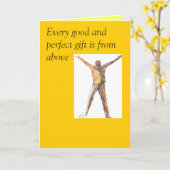 Elke goede en perfecte Kaart van giftVaderdag (Gele Bloem)