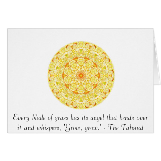 Elke grasspriet heeft zijn engel die bocht..... (Voorkant Horizontaal)