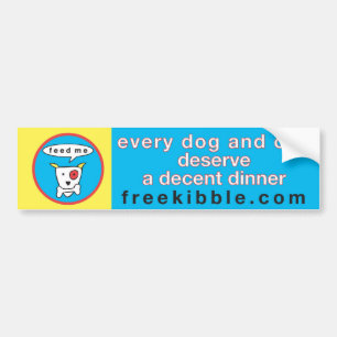 "elke hond en kat" bumpersticker