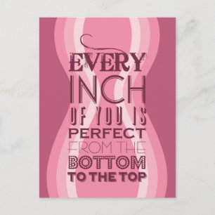 Elke inch is perfect_phone.jpg briefkaart
