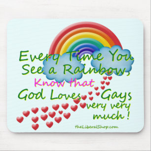 Elke Keer Als Je Een Regenboog Muismatten Ziet