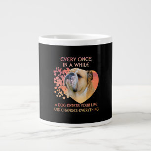 Elke keer in een oogwenk neemt een hond je leven i extra grote beker