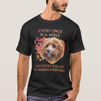 Elke keer in een tijd dat een Cavapoo je leven gee T-shirt