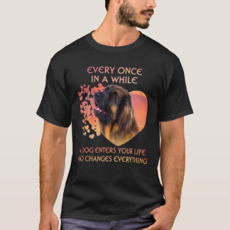 Elke keer in een tijd dat een Leonberger je het le T-shirt