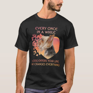 Elke keer in een tijd dat een Yorkie je leven inga T-shirt