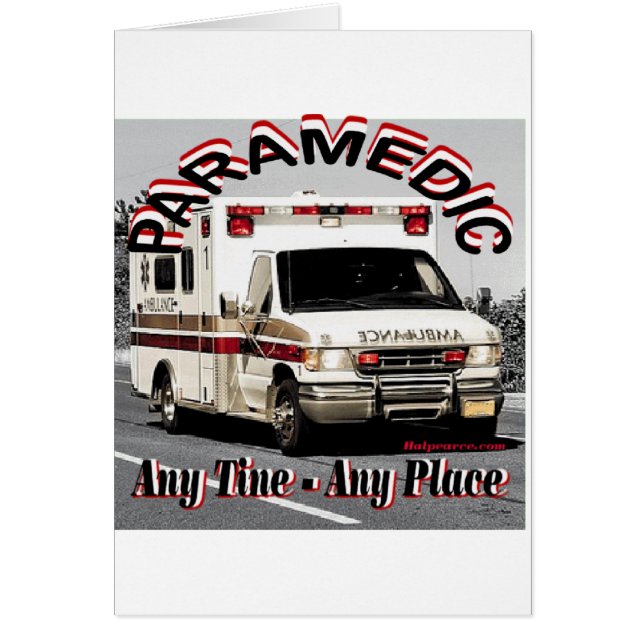 Elke keer paramedic. (Voorkant)
