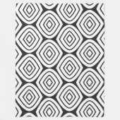 Elke kleur Abstract Diamond MCM Pattern Fleece Deken (Voorkant)