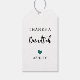 Elke kleur Bedankt Een bundeltje cadeautje Label, Cadeaulabel