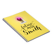 ELKE KLEUR betoverd verhalenboek Red Rose Future M Notitieboek (Rechterzijde)