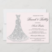 ELKE KLEUR - Brunch & Bubbly Gown Uitnodiging (Voorkant)