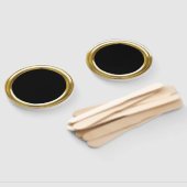 Elke kleur Gold Lijst Set van ventilatoren Handwaaier (Niet-gemonteerd)