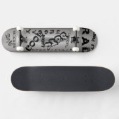 Elke kleur is Retro Skateboard (Horizontaal)