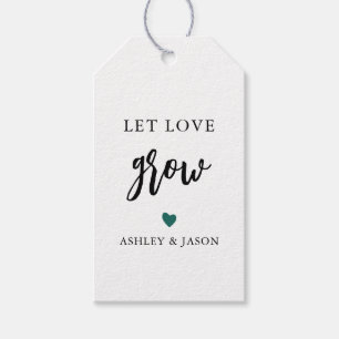 Elke kleur laat liefhebben groeien, Plant cadeau L Cadeaulabel