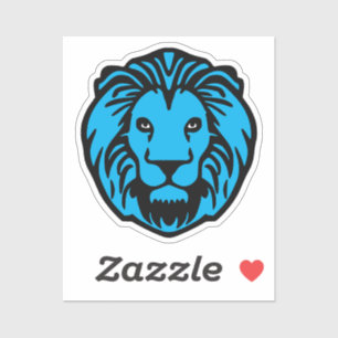 Elke kleur Lion Head Sticker