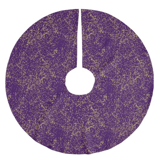 Elke kleur met Gold Confetti-bedekking Kerstboom Rok (Voorkant)