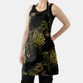 Elke kleur met goud chrysant schort (Insitu)