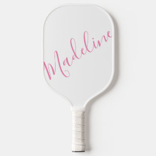 Elke kleur - Script Nam Pickleball Paddle