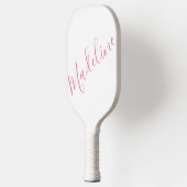 Elke kleur - Script Nam Pickleball Paddle (Links)
