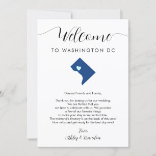 Elke kleur Washington DC bruiloft welkom route