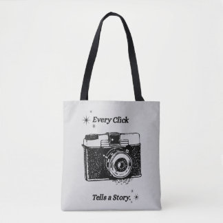 Elke klik vertelt een verhaal | Fotografie totebag Draagtas