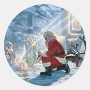 Elke knie moet ronde sticker