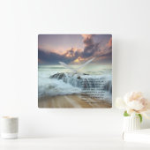 Elke knie zal… vierkante klok (Huis)