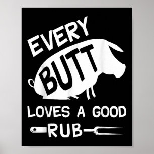 Elke knul houdt van een goede roofzuchtige varkens poster