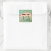 Elke kont houdt van een Sticker (Tas)