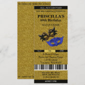 Elke leeftijd, 60e, Uitnodigingskaart Verjaardagsv Kaart (Voorkant / Achterkant)