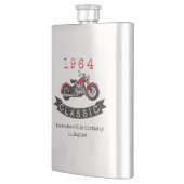 Elke Leeftijd  Classic Motorfiets Verjaardag Flacon (Links)