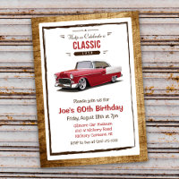 ELKE LEEFTIJD - Klassieke Auto Vintage Verjaardags