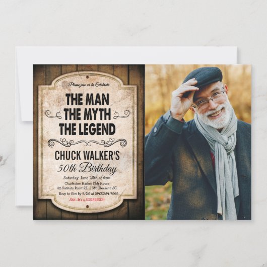 ELKE LEEFTIJD - Mannelijke uitnodiging om de dag v (Voorkant)