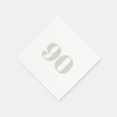 Elke Leeftijd Neutraal Verjaardag Cocktail servett Servet (Hoek)