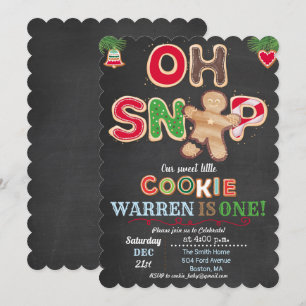 ELKE LEEFTIJD - Oh Snap Gemberkoek Verjaardagsuitn Kaart